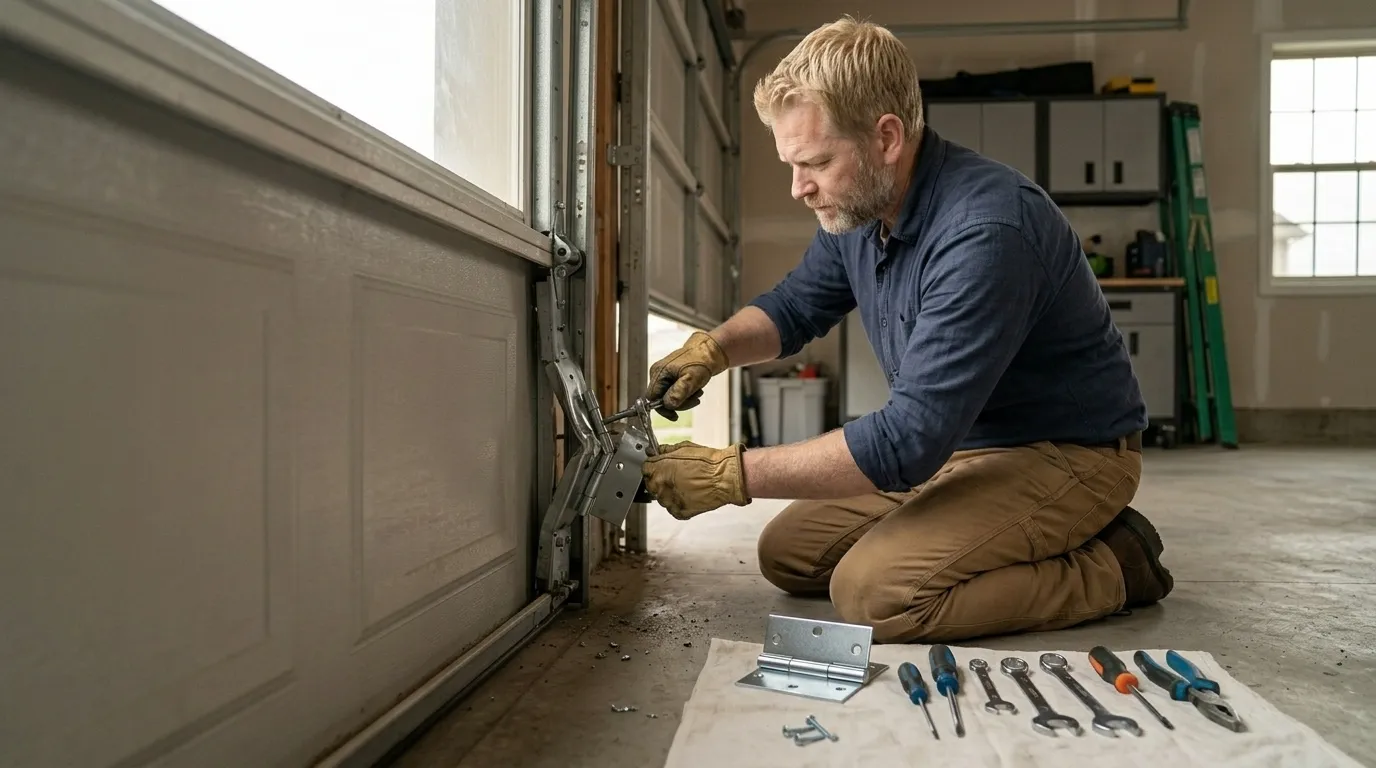 Garage door work by Redmond Garage Door Pros in Redmond, WA