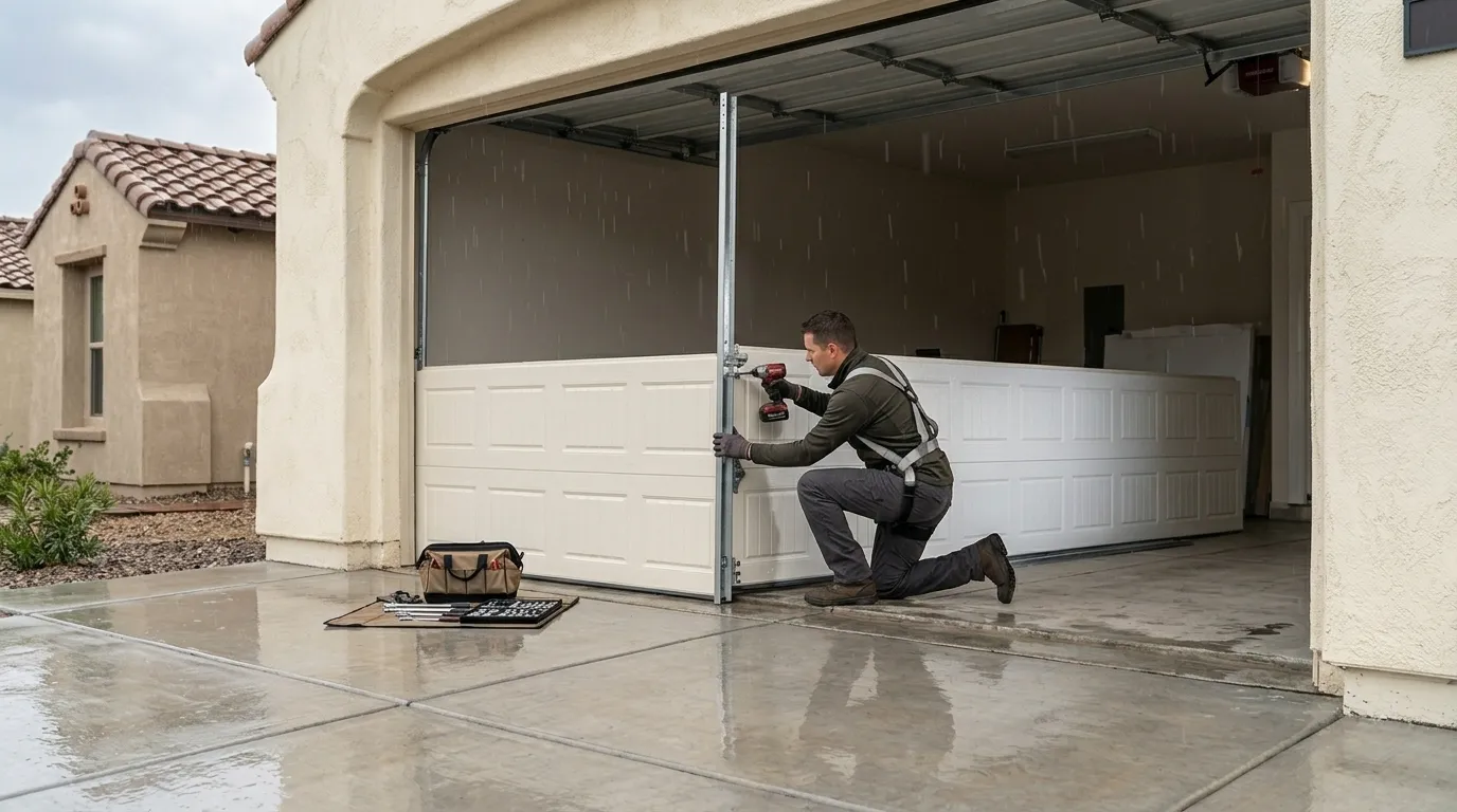 Why Weather Seals Fail on Redmond Garage Doors