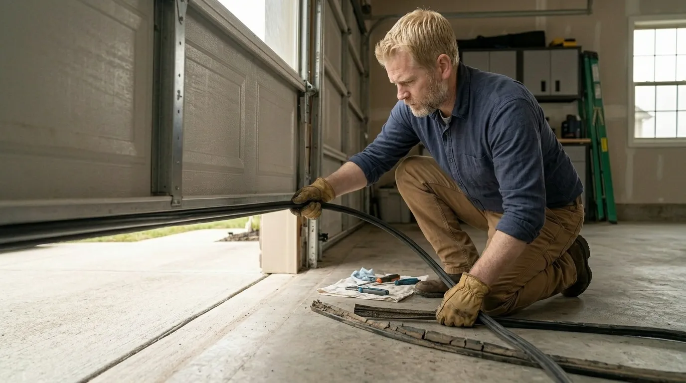 Garage door service in Redmond, WA