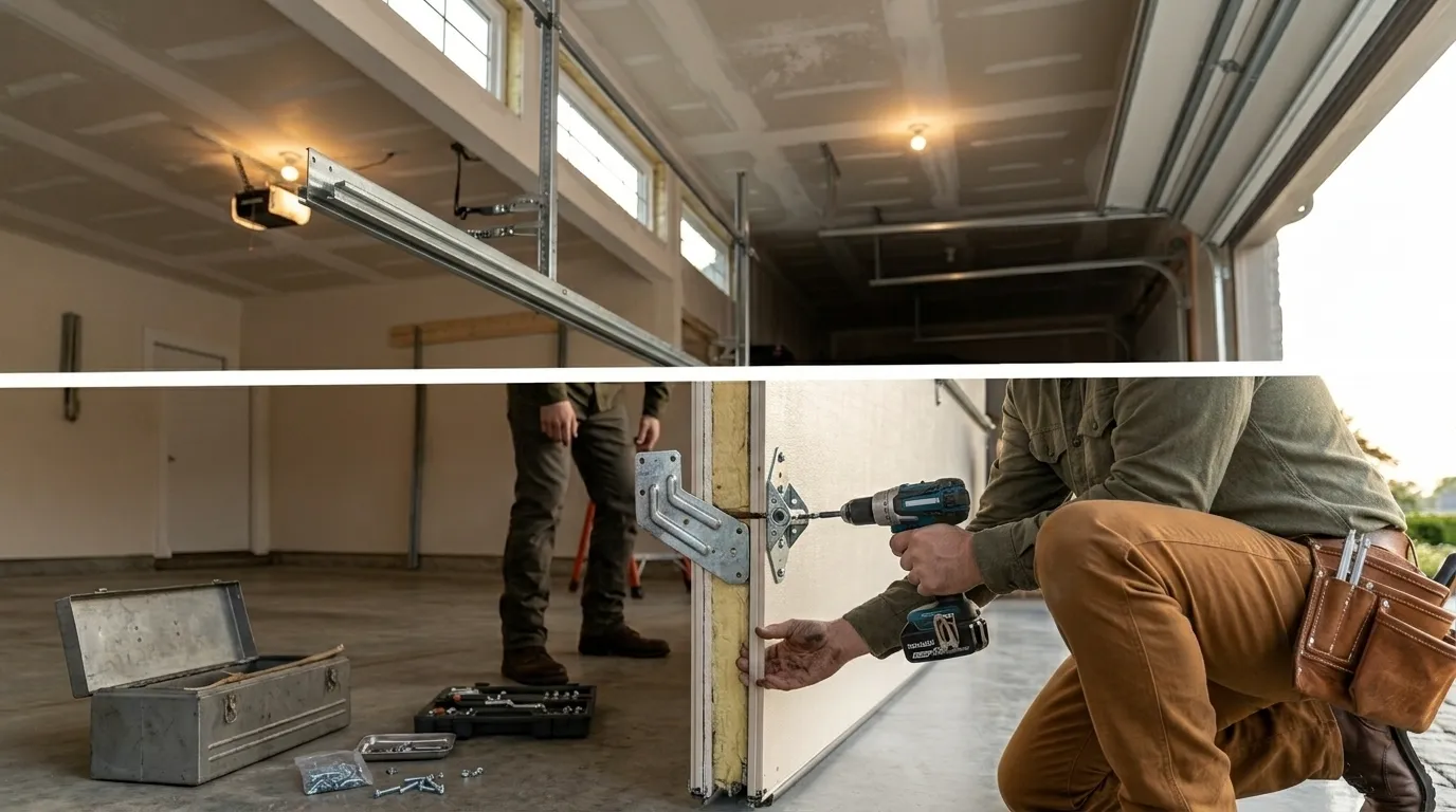 Garage door service in Redmond, WA