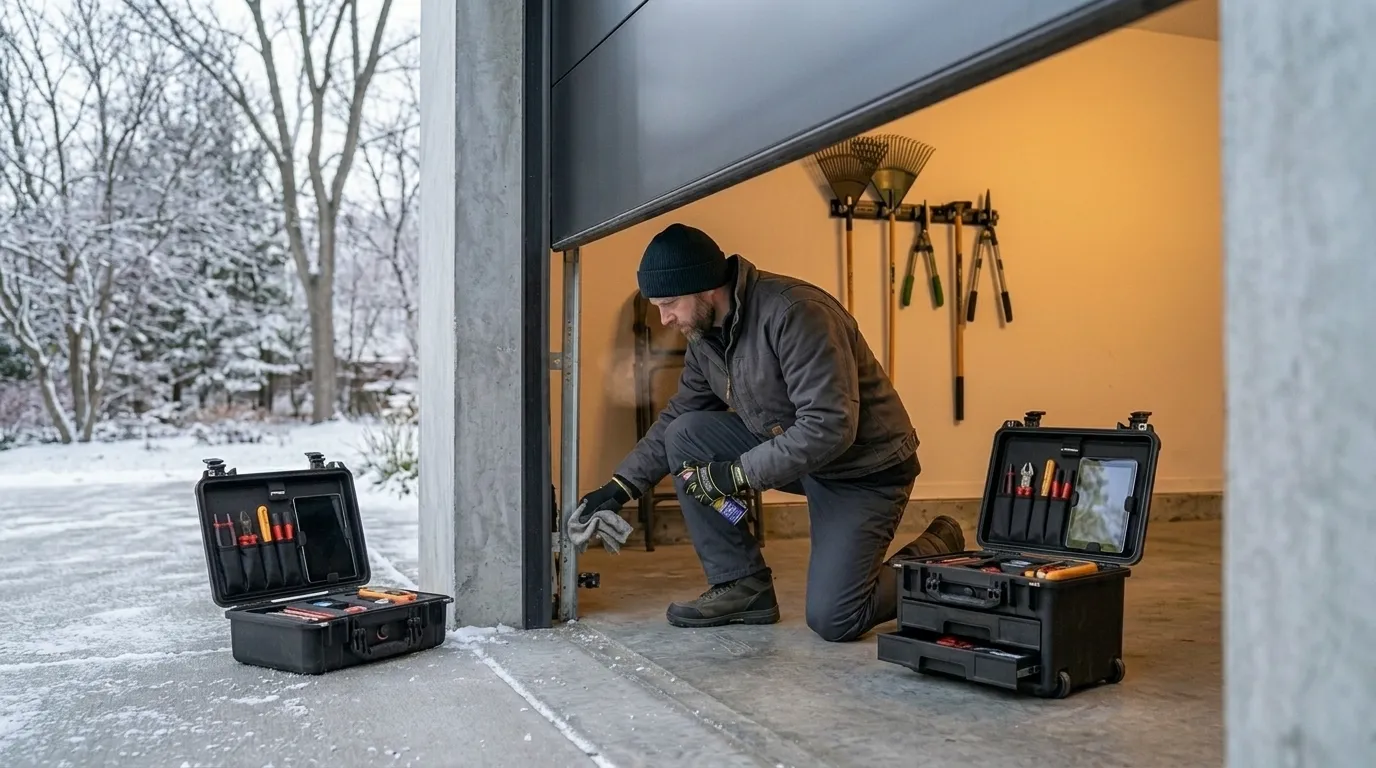 Garage door service in Redmond, WA