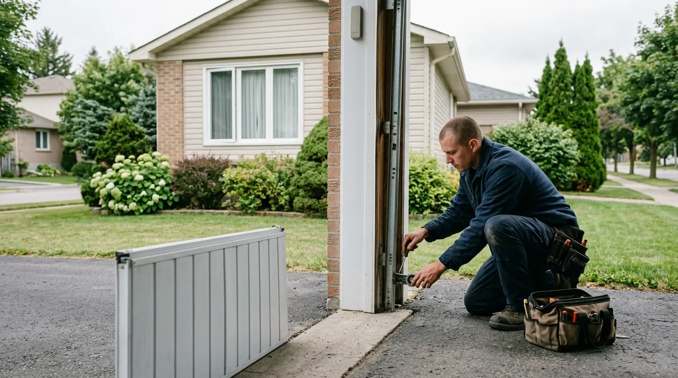 Garage door service in Redmond, WA