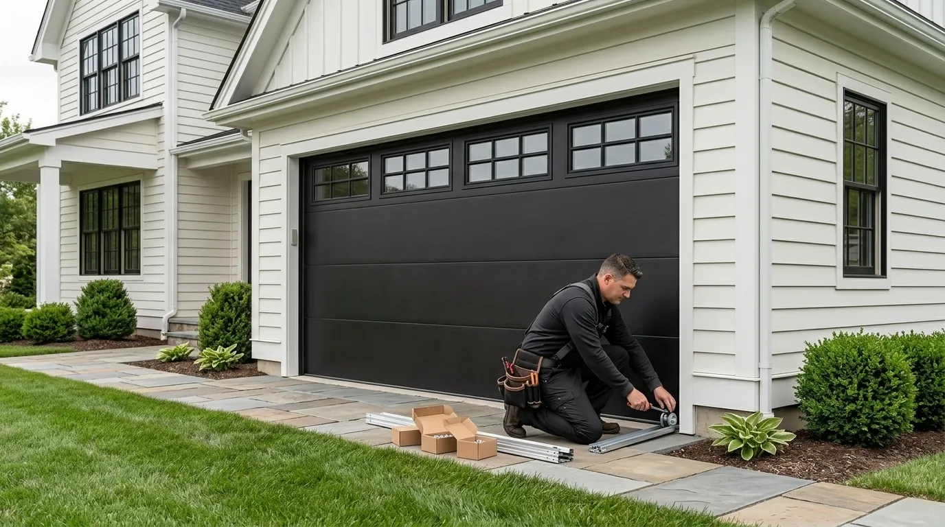 Garage door service in Redmond, WA