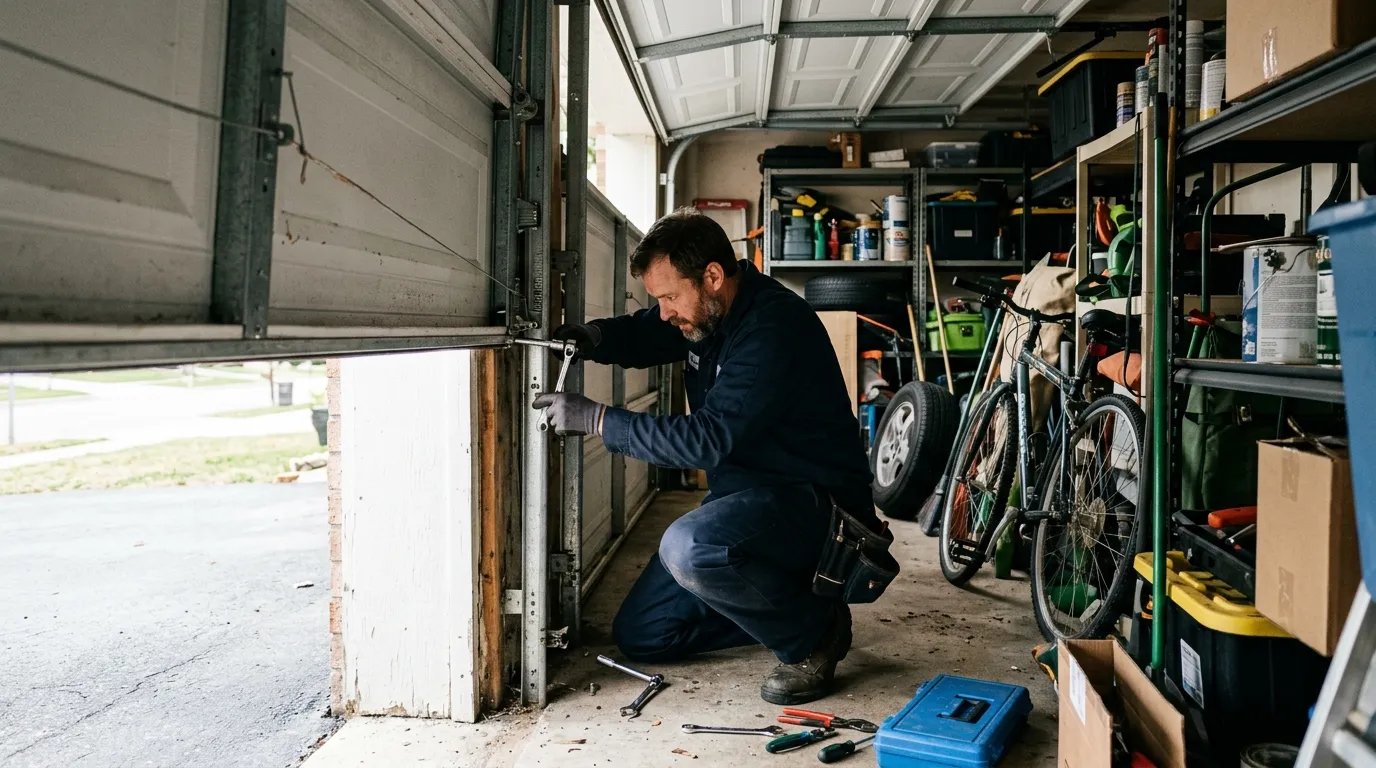 Garage door service in Redmond, WA