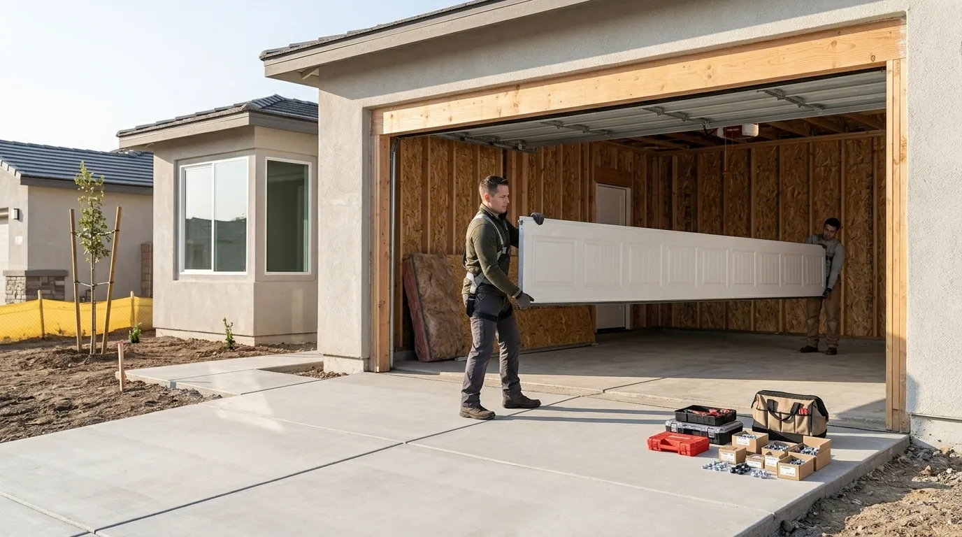 Garage door service in Redmond, WA