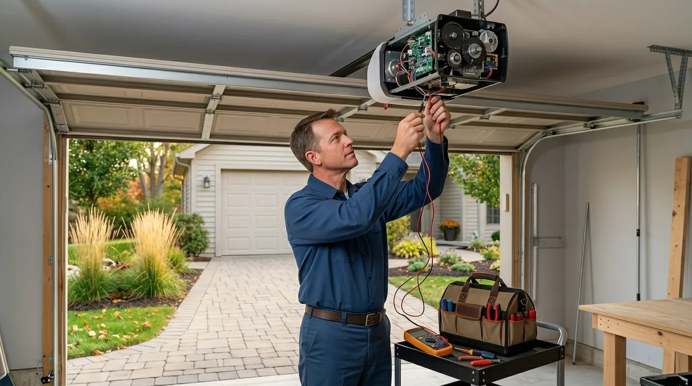 Garage door service in Redmond, WA