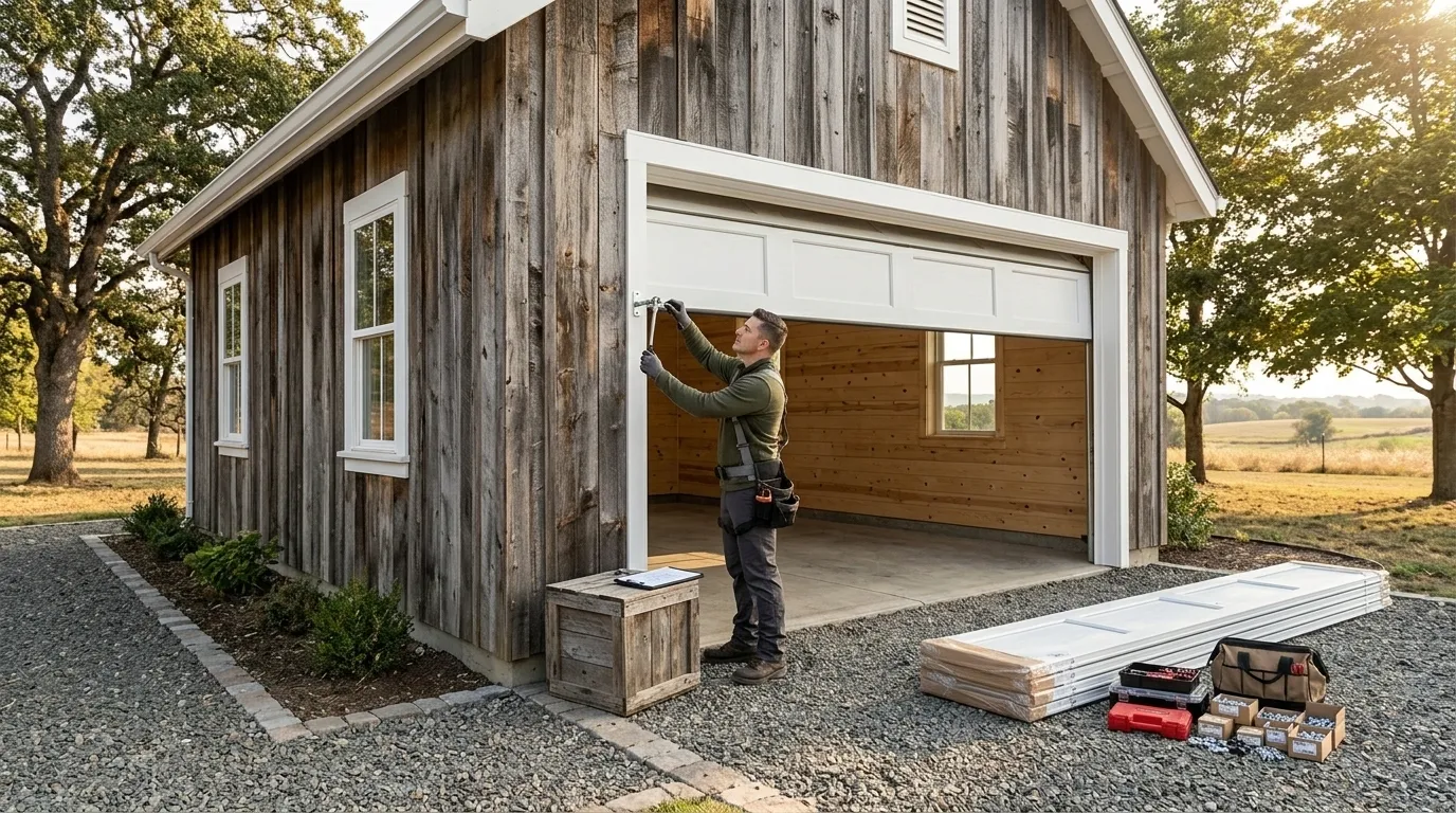 Garage door service in Redmond, WA