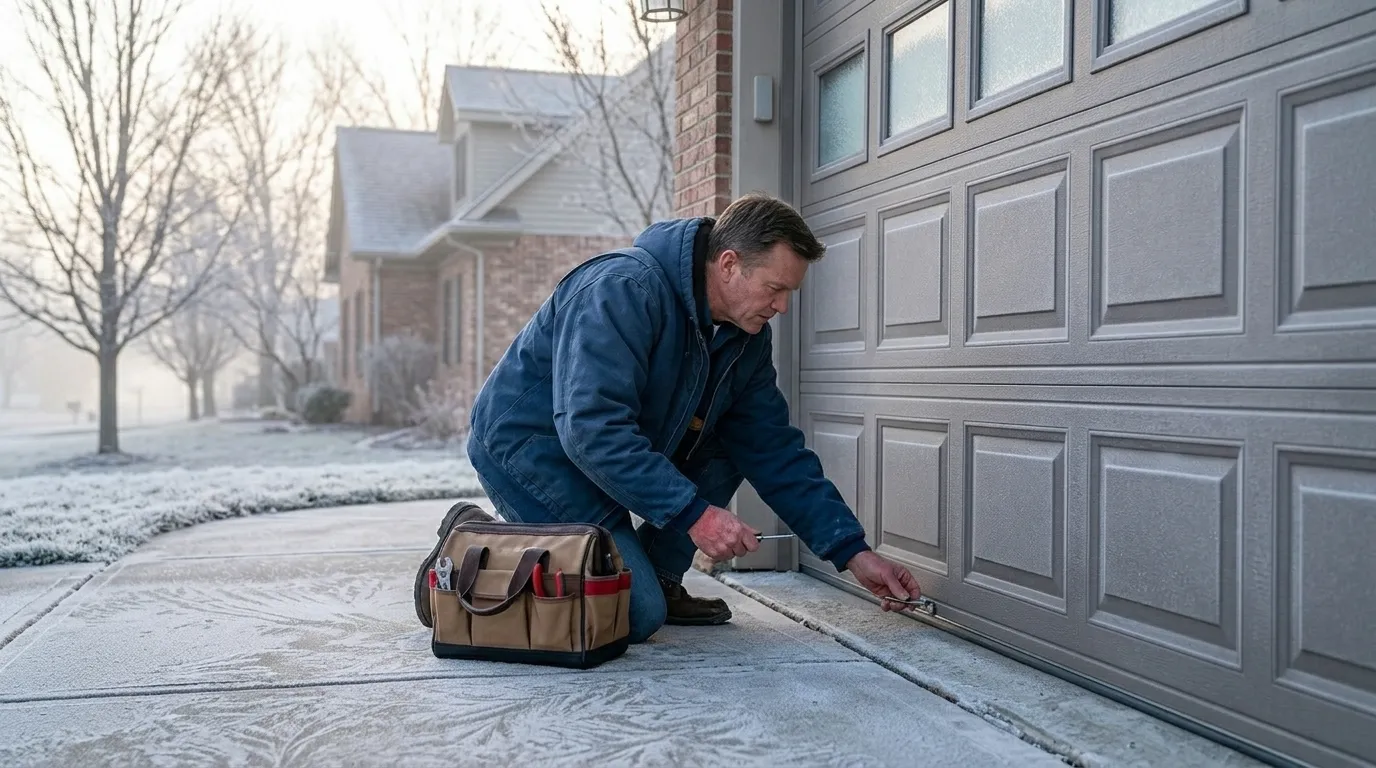 Garage door service in Redmond, WA