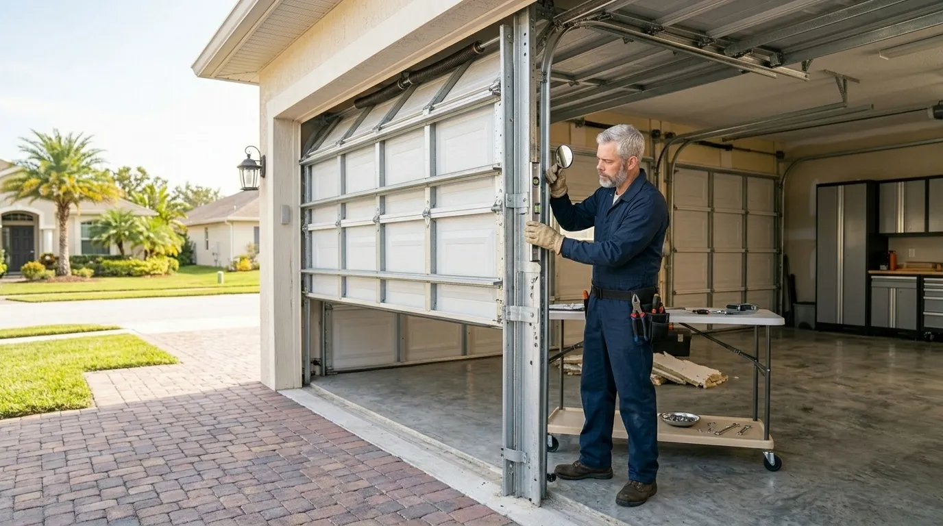 Garage door service in Redmond, WA
