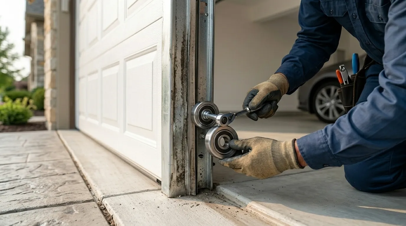 Garage door service in Redmond, WA