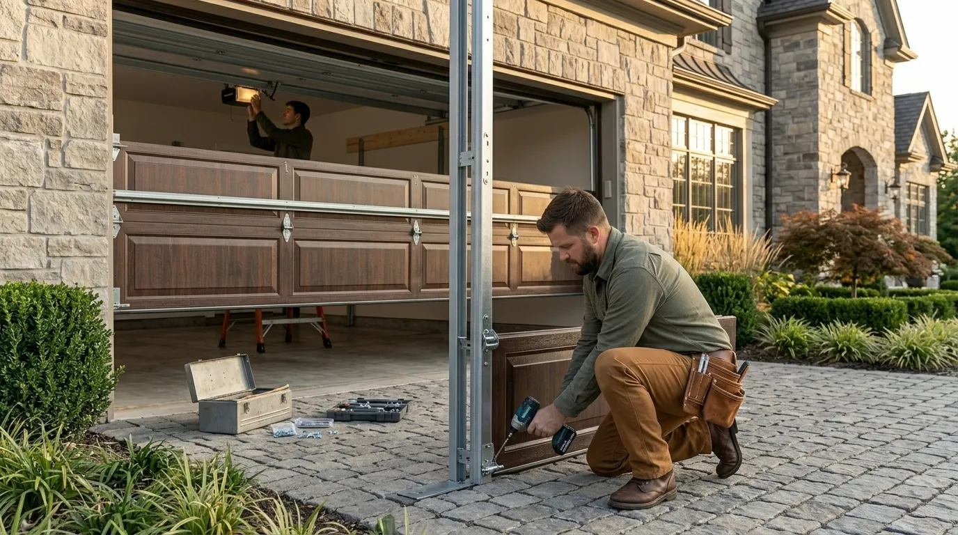 Garage door service in Redmond, WA