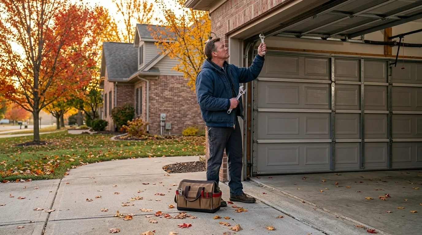 Garage door service in Redmond, WA